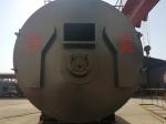 Chemical Processing Oil Fired Hot Water Boiler With Mobile Smoke Box Cover