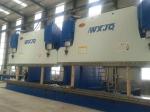 1200 Ton CNC Press Brake Bending Light Pole With 14 Meters Electro Hydraulic