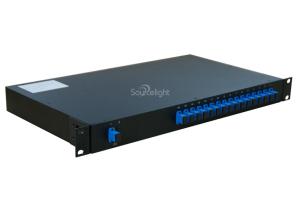 Wholesale Fiber Optic 4ch 8ch Dwdm Mux Demux Module With Itu 100ghz Grid , Fiber Optic Multiplexer from china suppliers