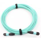 MPO-MPO Low insertion loss,high speed network,Yellow/Aqua color fiber optic