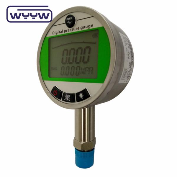 Stainless Steel Digital Water Pressure Meter High Precision 100mm Digital Water