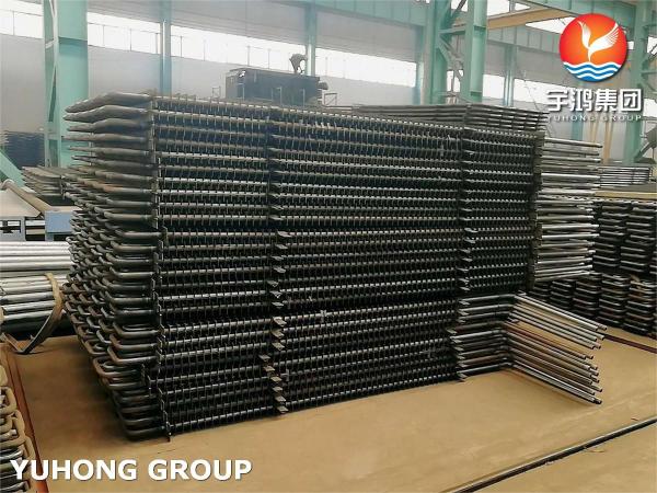Seamless Steel Square ASME SA179 U+H Type Fin Tube Boiler Pressure Parts