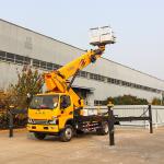 Lower Price 36m hydraulic boom lifts Articulating arm lift platform with basket
