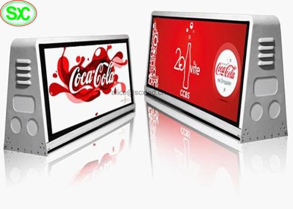 Outdoor Full Color P5 Car LED Sign Display LED Video Display with Aluminum