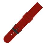 20mm TPU Watch Band , SHX Rubber Wrist Watch Straps Red Color