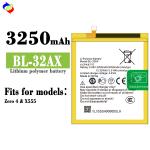 2500mAh-3200mAh BL-32AX X555 Mobile Phone Models for Infinix Zero4 LiFePO4