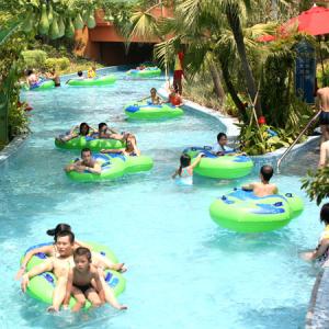 Wholesale Tranquil Water Park Lazy River Adventure Cruise With Lifeguards For All Ages from china suppliers