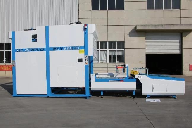 High Speed Automatic Stacker Machine Intelligent Flip Flop With Servo Motor Driven Turning