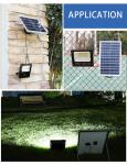 Led Stadium Flood Light Fixture Outdoor Solar IP65 Waterproof 25W 40W 60W 100W