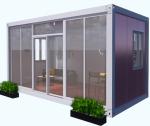Office 40HQ Prefabricated Detachable Container House