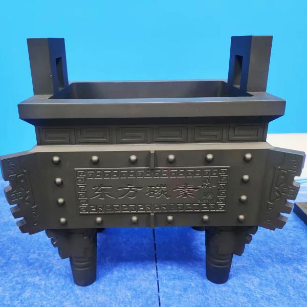 12µm Grain Size Crucibles Graphite Isostatic Graphite Block High Chemical
