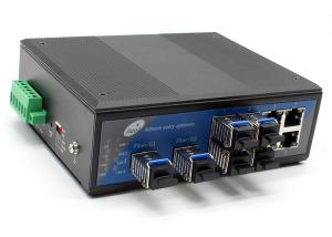 Wholesale Desktop SFP Fiber Switch 2 Gigabit SFP 4 10/100Mbps Ethernet 4 10/100Mbps SFP from china suppliers