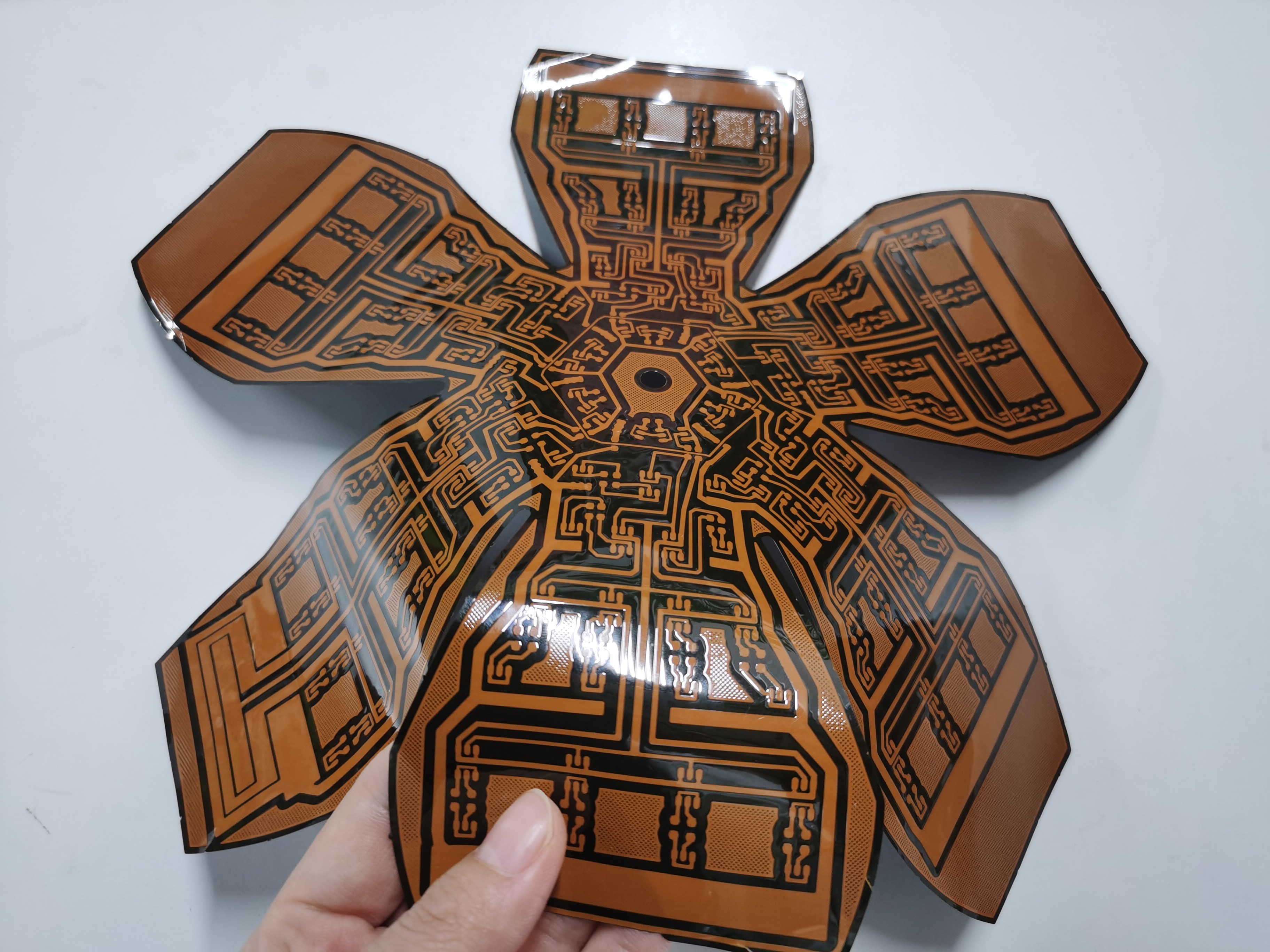 Flexible PCB Use For Hair Growth Hat Infrared Physiotherapy Instrument FPCB Manufacturer Beauty Mask PCB Flexible Circuit Board