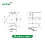 TUV 1000VDC 6KA Miniature Circuit Breaker For Solar System
