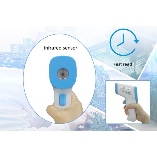 Medical Infrared Forehead Thermometer , IR Temperature Gun High Accuracy