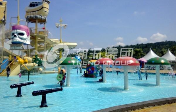 Customized Childrens Water Park Fiberglass Water Slides Entertains for Water Park