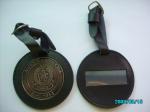 Soft PVC Custom Personalised Bag Tags in polybag package