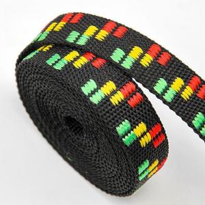Wholesale 500Lbs 25mm Polypropylene Webbing For Dog Collars Black Webbing from china suppliers