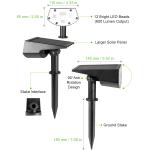 Solar Lights Outdoor, Solar Powered Pathway Landscape Light For Garden /Lawn