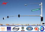 10m Cross Arm Galvanized Driveway Light Poles Street Lamp Pole 7m Length