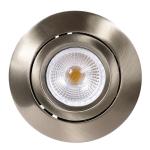 Tiltable 360lm LED Recessed Spot Light Warm White 2800K