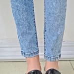 Women's Fancy Stretch Jeans With Whiskers