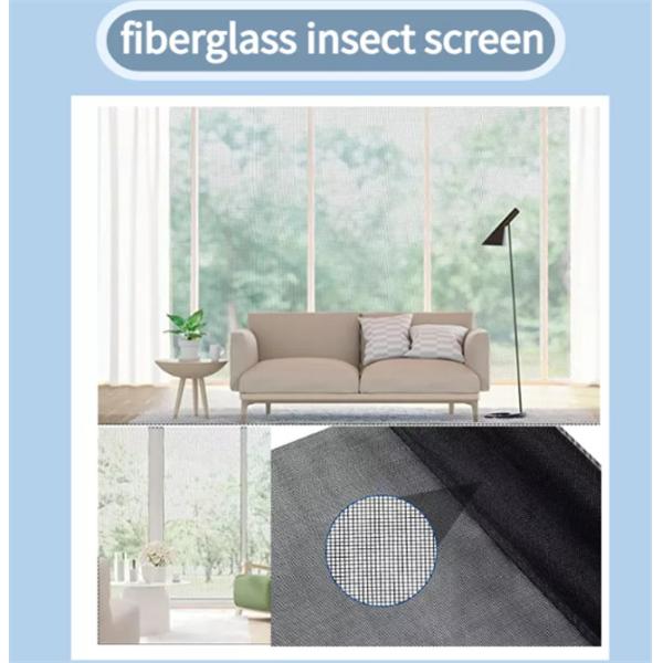 Invisible Magnetic Window Screening Mesh Mosquito Insect Proof Fiberglass
