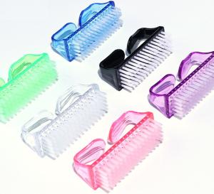 Wholesale Plastic Fingernail Scrub Cleaning Brushes Handle Grip Nail Brush for Toes from china suppliers