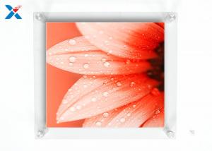 Wholesale Wall Mounted Acrylic Photo Frames / Double Panel Clear Acrylic Floating Frame from china suppliers