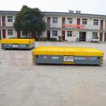 5 Tons Storage Warehouse Motorized Transfer Trolleys Dc Motor With Remote