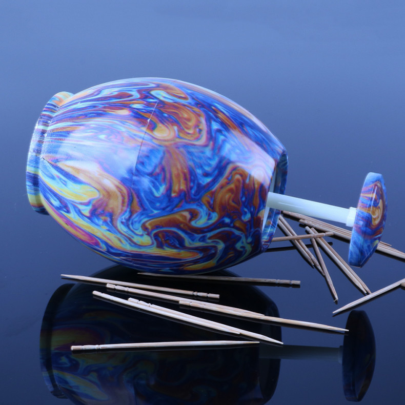 Modern ABS Egg Plastic Toothpick Holder 10cm Height