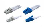 LC apc upc Fiber Optic Connector singlemode multimode blue beige green color