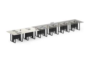 Wholesale Contemporary Adjustable Office Workstations Cubicles Furniture 6x6 from china suppliers