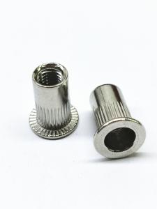 Wholesale Tooth Pattern Blind Hole Nut Zinc Nickel Alloy In Aerospace Automobile Decoration from china suppliers