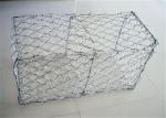 4.00mm Hot Dipped Galvanised Gabion Wire Baskets Hexagonal Mesh Cage Walls