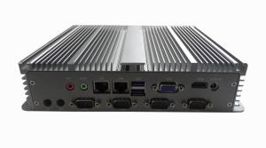 China All Aluminum Embedded Industrial PC / Industrial Box PC 2LAN 6COM 6USB on sale
