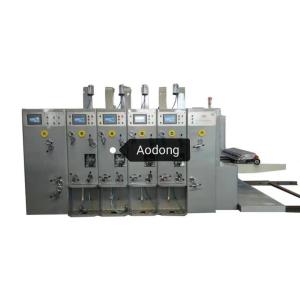 Wholesale High Speed Carton Flexo Printing Slotting Die-Cutting Machine Lead Feeding from china suppliers