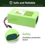 Rechargeable 8Ah 10Ah 36V 20Ah / 48V 24Ah Lithium Ion Battery Pack