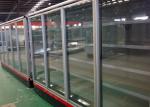 Large Display Remote Compressor Commercial Freezer Glass Door With Adjustable