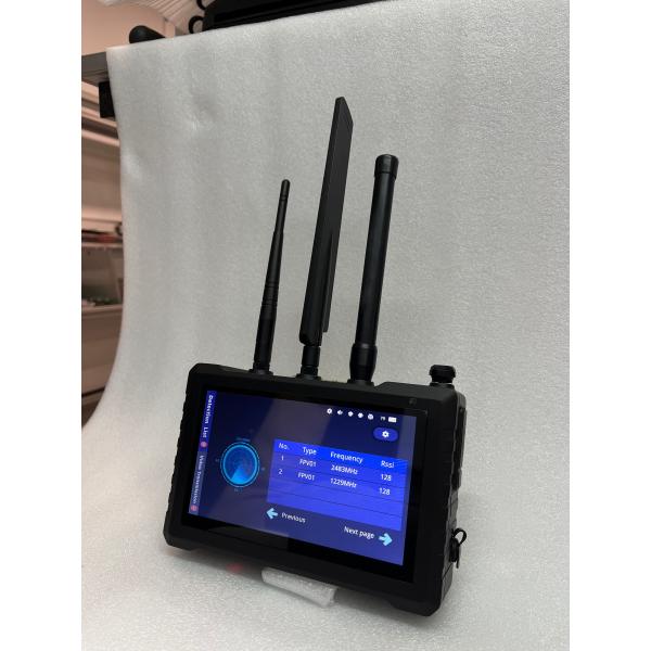 Portable Drone Detector with Full-Band Detection and Customizable Scanning Options