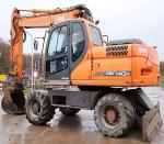 Doosan Machines Used In Excavation DX140W Second Hand Diggers