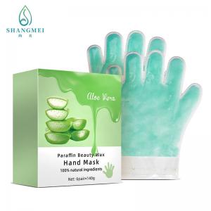 Wholesale Paraffin Wax Exfoliating Hand Mask Aloe Vera Natural Extract FDA GMPC from china suppliers