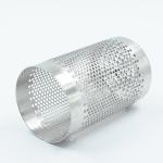 Stainless Steel 304 316l Wire Mesh Filter Tube Perforated Punching