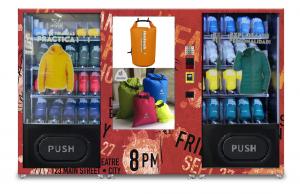 Wholesale Clothes Vending Machine Thermal Underwear T-Shirt  WithTouch Screen from china suppliers