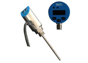 PT100 Electronic Digital Temperature Switch With PNP + 4~20mA + Modbus Output