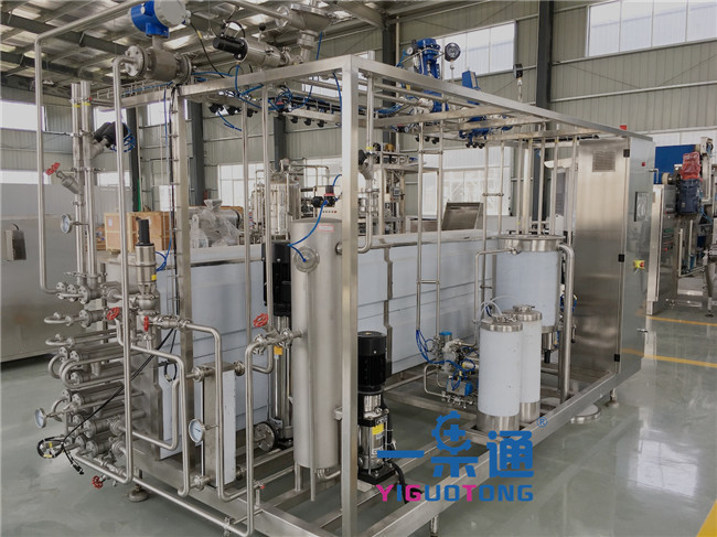 YGT Juice Pasteurization Equipment / Tea Drinks Milk Sterilizer Machine