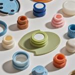 Eco Friendly Temperature Resistant Custom Shaped Silicone Moulding Parts