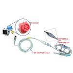 Single Channel PVC Disposable Pressure Transducers Edward Connector