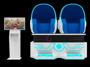 Wholesale Game Project Virtual Reality Arcade Machine 9d VR Egg Cinema With 2 Seats from china suppliers