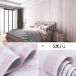 0.45m Floral PVC Wallpaper Self Adhesive Vinyl Peel Stick Wallpaper For Home